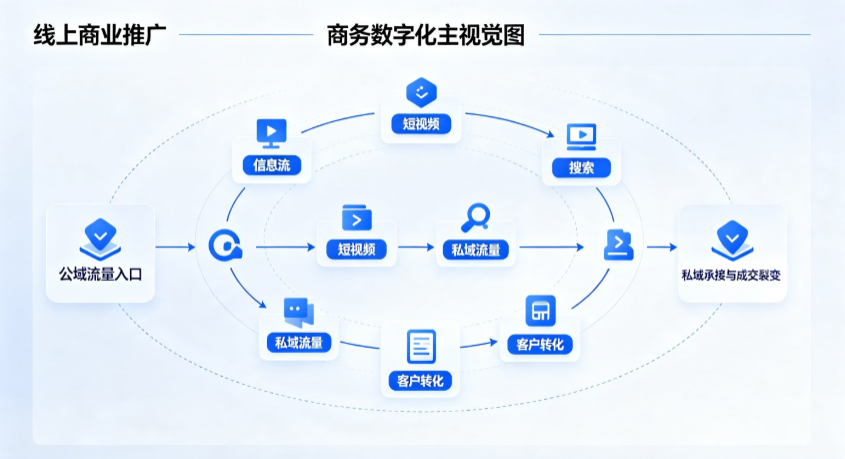 安远县线上商业推广怎么做？全域流量闭环搭建与低成本转化实战指南